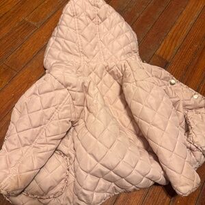 Charming Pink Quilted Jacket with hood by Liv and Lottie size 2T